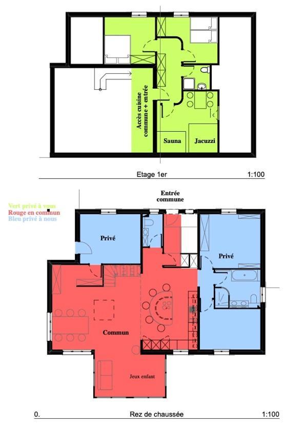 Logement Chez L'Habitant Etage Independant Grône Eksteriør bilde